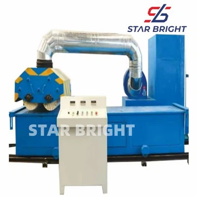 Sectional Aluminum Trim Buff Polishing Machine